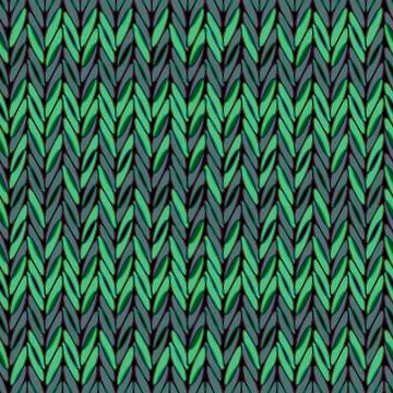 Knitted wool vector background. Abstract seamless pattern. Stock Illustration