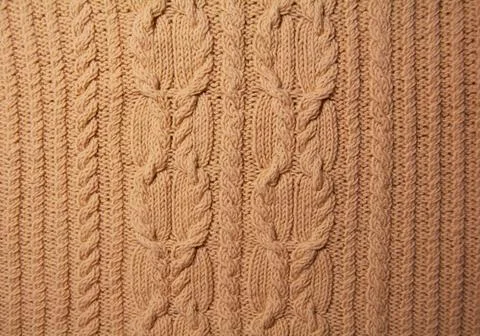 Knitted woolen background Stock Photos