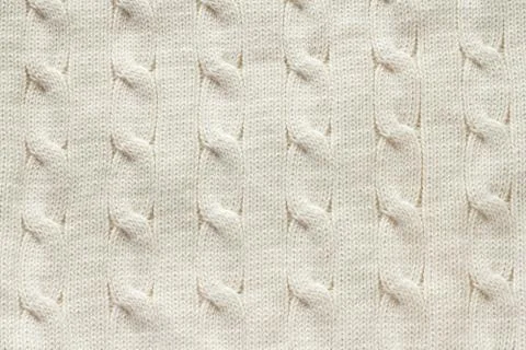 Knitted woolen texture Stock Photos