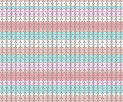 Knitted zigzag seamless pattern background vector illustration 스톡 일러스트