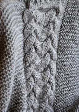 Knitting concept in interior Stock Photos