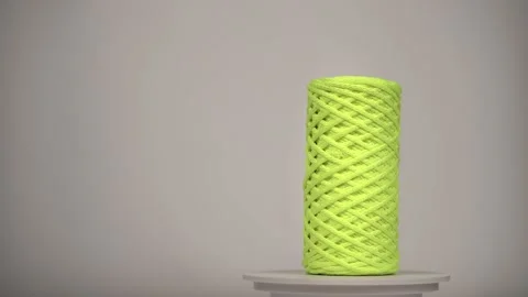 Knitting cord Stock Footage 257790070