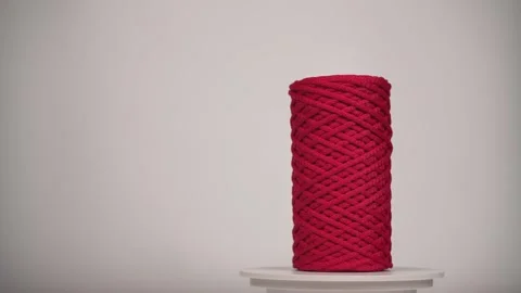 Knitting cord Video stock 260118032