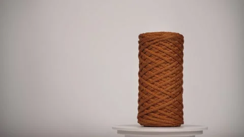 Knitting cord 스톡 동영상 316689265
