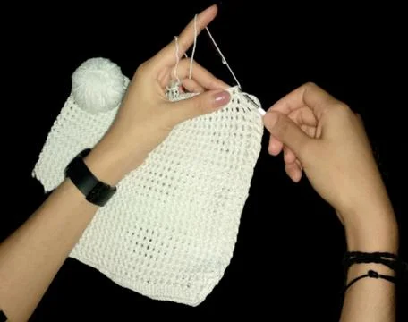 Knitting, crafts Stock-Fotos