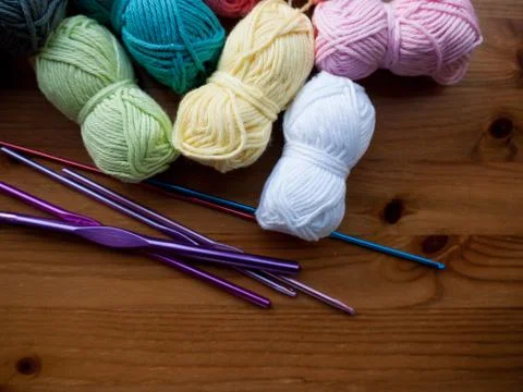 Knitting Equipment Stock Photos