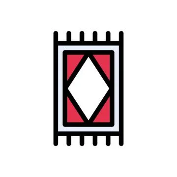 Knitting flat color icon Stock Illustration