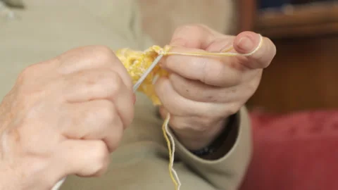 Knitting Stock-Footage 144636388