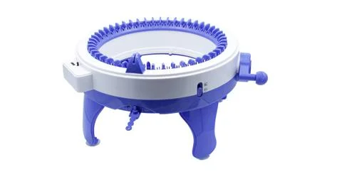 Knitting Machine, 48 Needles Knitting Crochet Machine, Smart Knitting Loom .. Stock Photos