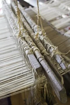 Knitting machine Stock Photos