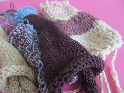 Knitting patern 008 Stock Photos