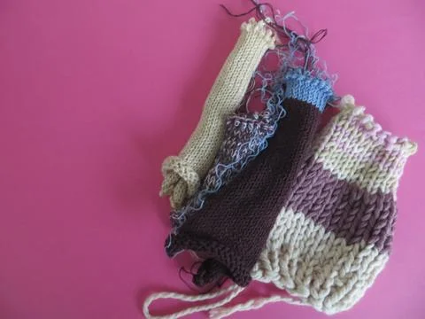 Knitting patern 009 Stock Photos