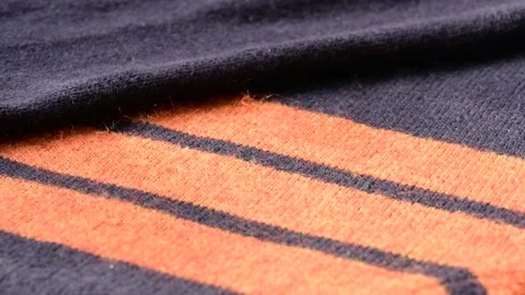 Knitting pattern made from a mixed wool of alpaca, wool, mohair and angora Stock Footage 168530723