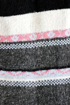 Knitting Pattern Foto stock