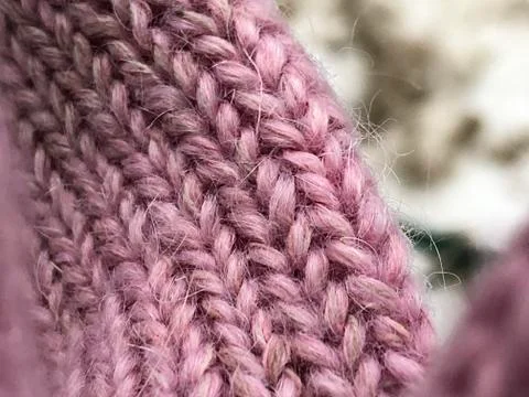 Knitting pattern Stock Photos