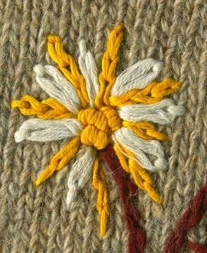 Knitting patterns. handmade. Foto stock