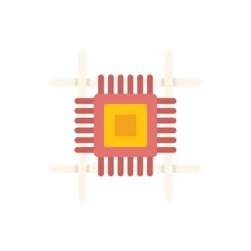 Knitting square icon flat vector. Wool knit Stock Illustration