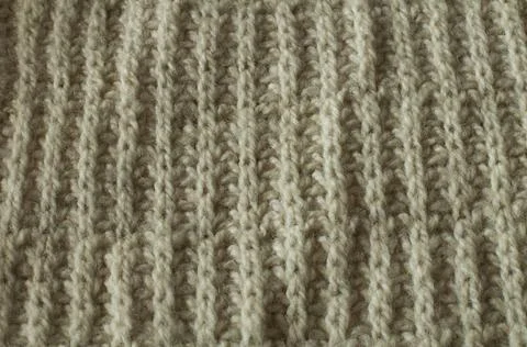 Knitting structure Beige knitting structure ,model released, Symbolfoto Co... Stock Photos