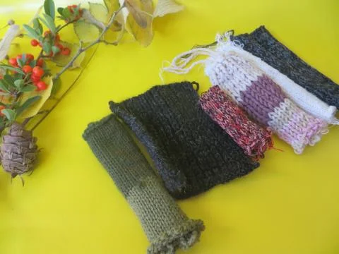 Knitting005 Stock Photos