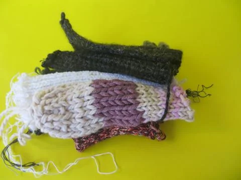 Knitting006 Stock Photos