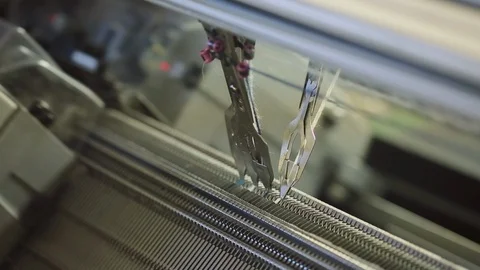 Knitwear factory machine Stock Footage 103733491