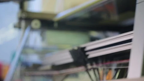 Knitwear factory machine Stock Footage 103733778