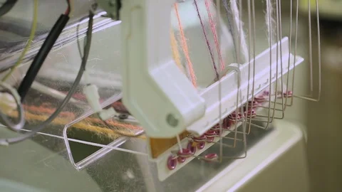 Knitwear factory machine Stock Footage 103735902