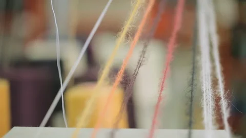 Knitwear factory machine Stock Footage 103750076