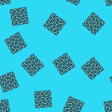 Knitwear knitting wool vector seamless pattern Illustrazione stock