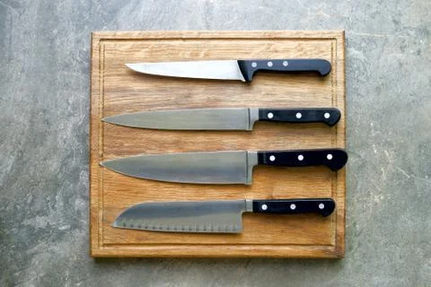 Knives set Stock Photos