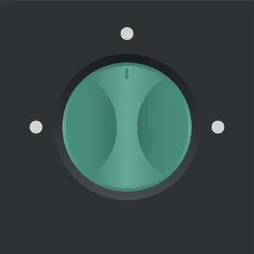 Knob Button Stock Illustration