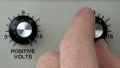Knob turn; power supply negative volts decrease HD Footage