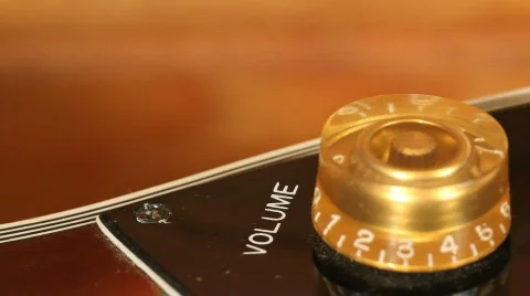 Knob volume 01 HD Stock Footage 696010