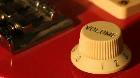 Knob volume 02 HD Stock Footage 696015