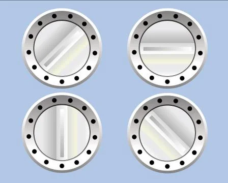 Knobs Stock Illustration
