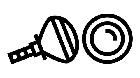 Knobs pull hardware furniture fitting line icon animation 库存影片 326134552