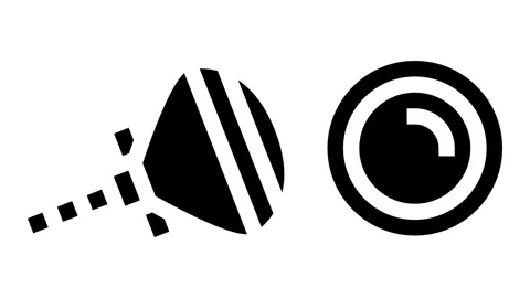 Knobs pull hardware furniture fitting glyph icon animation 스톡 동영상 326156167