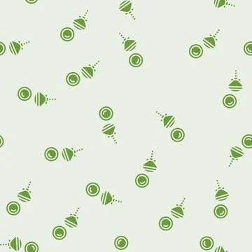 Knobs pull hardware furniture fitting glyph seamless pattern Stockillustratie