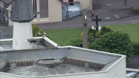 Knock Basilica Stock Footage 65377761