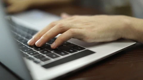 Knock keyboard side Stock Footage 119578412