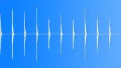 Knock on wood - clockworks 6 - 1 sec ticks two pitches - lower - 10 sec loop Sound Effect
