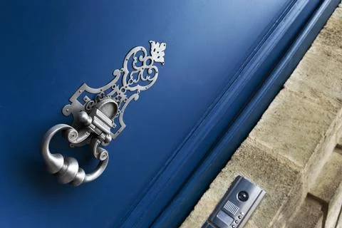 Knocker on a door Stock Photos