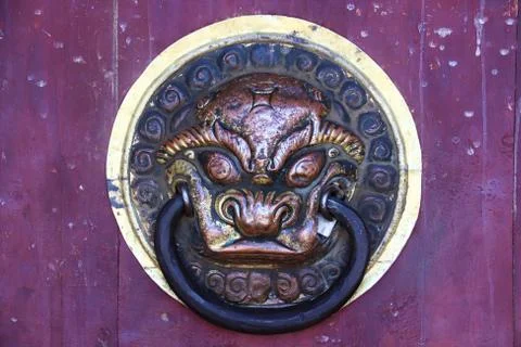 Knocker in Mongolia Stock Photos