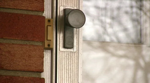 Knocking on a Door 库存影片 72419