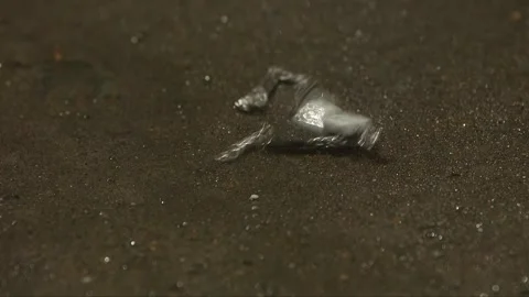 Knocking over the gift given by the other party Stock Footage 261641968