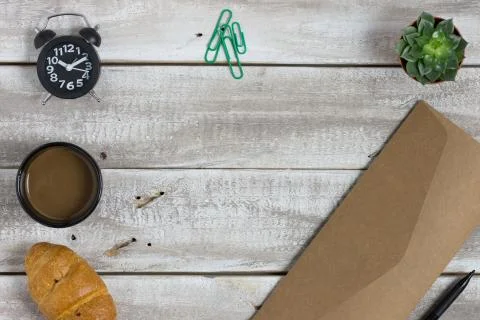 Knolling workspace background Stock Photos