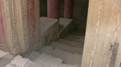 Knossos Palace Video stock 505161