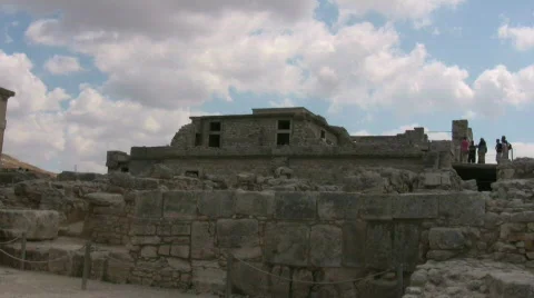 Knossos Palace Video stock 505176