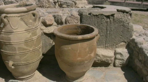 Knossos Palace Video stock 507761