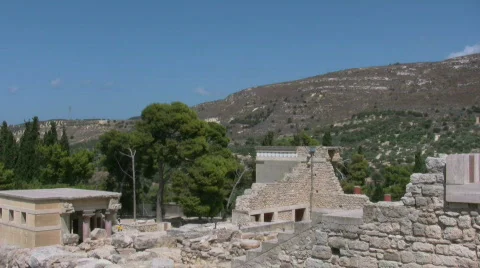 Knossos Palace Video stock 507767